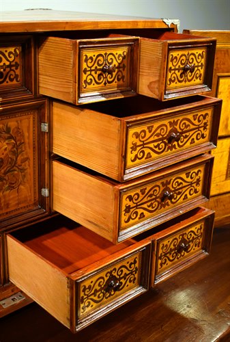 Louis XIV Coin Cabinet